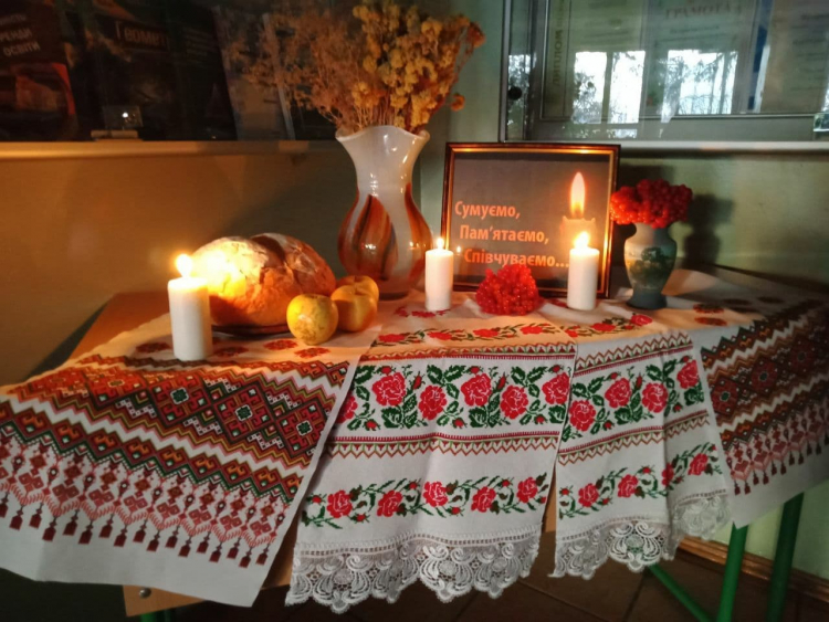 У пам'ять про мільйони загиблих від Голодомору