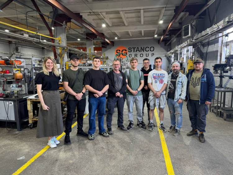 Студенти  відвідали підприємство "Станко-груп"