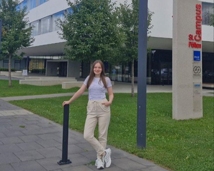 Студентка ЧНУ навчається в Австрії за Erasmus+